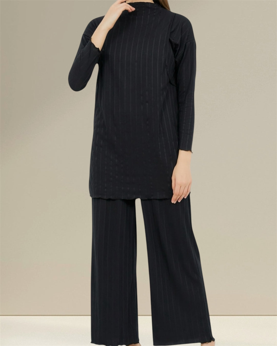 Breastfeeding Co-ord NOOR Set – a chic and comfortable two-piece nursing clothes.